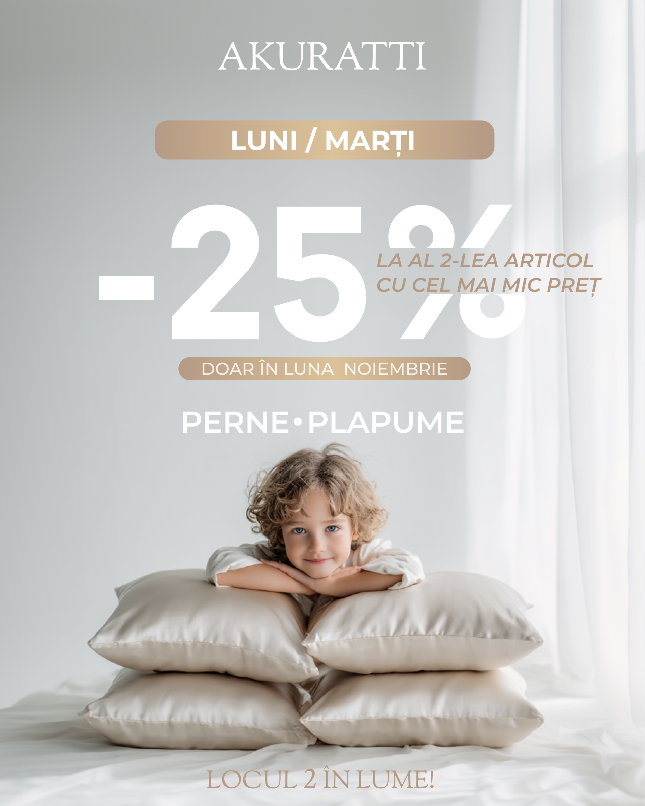 LUNI & MARȚI aducem prospețime și curățenie textilelor tale de acasă!