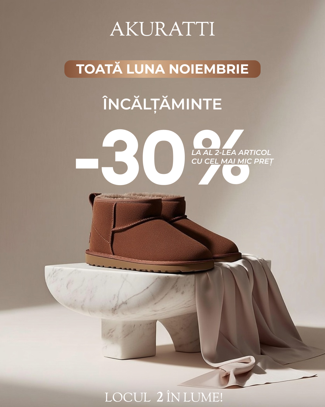 Noiembrie e timpul perfect să-ți pregătești încălțămintea pentru sezonul ploios