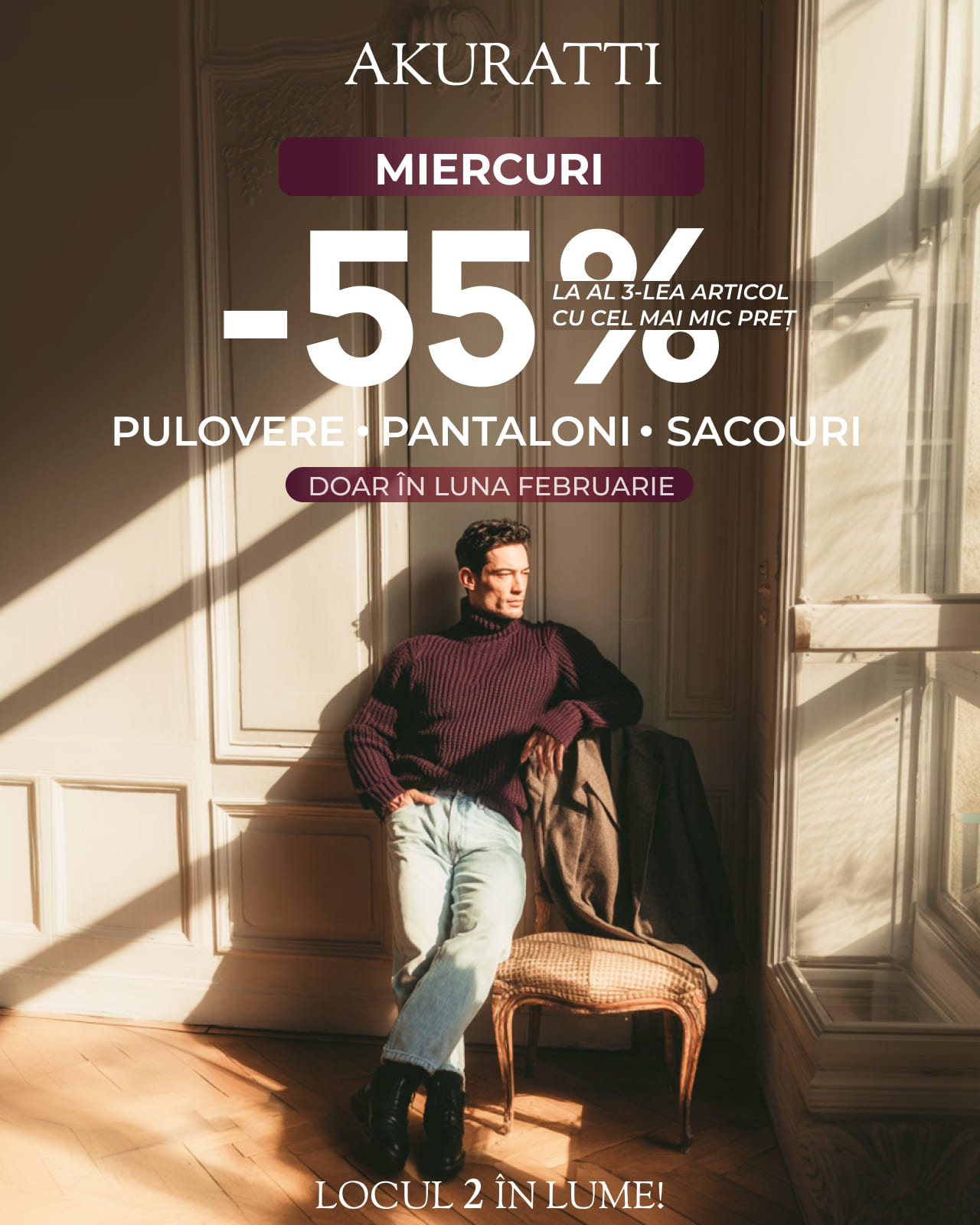 MIERCURI — look complet, fără griji